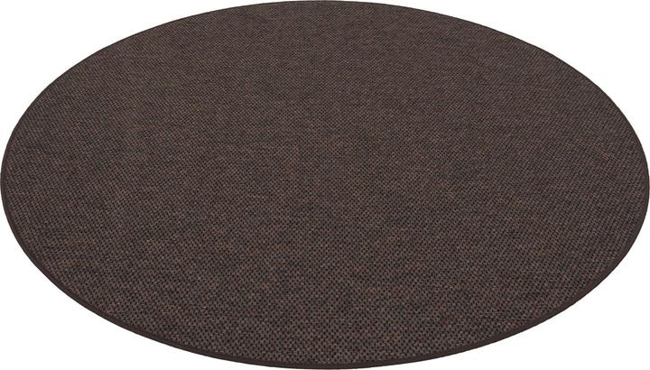 Produktbild Snapstyle Bentzon Natur Flachgewebe Teppich Rund (100 x 100 cm)
