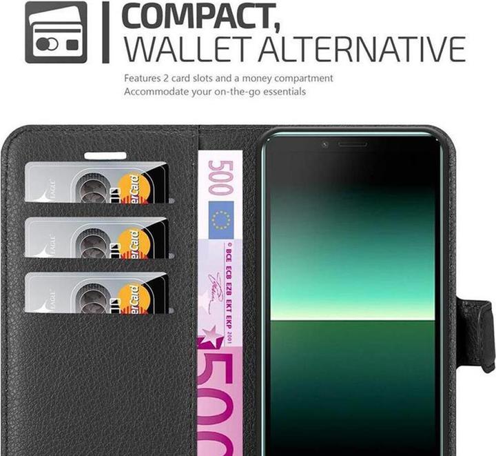 Actual product image Cadorabo Book with stand function cover (Sony Xperia 10 II)