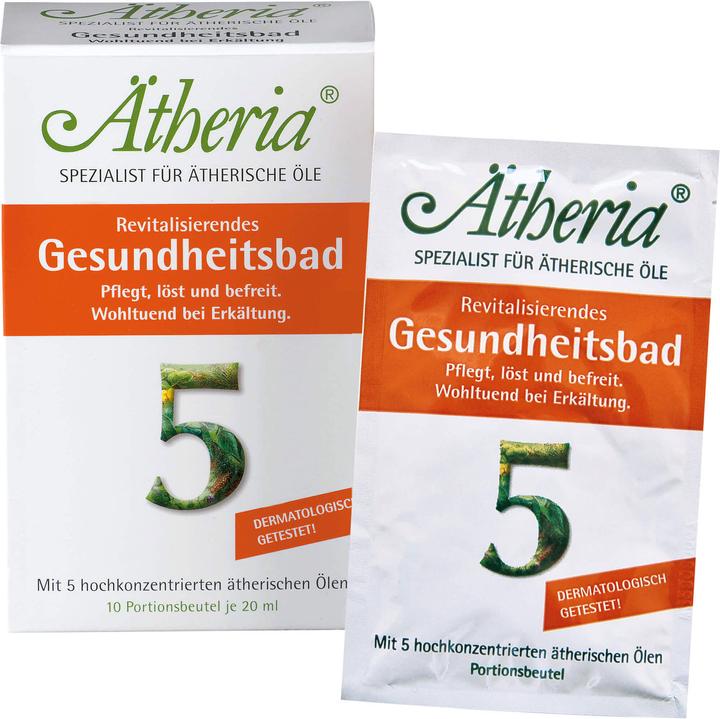 Actual product image Ätheria Aetheria Revitalising Health Bath, 125 ml solution (125 ml, Bath pearls)