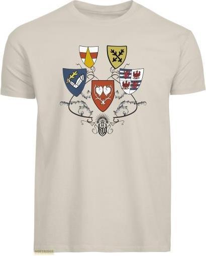 Actual product image Dpi Merchandising KCD II Unisex T-Shirt ""Coat of Arms"" Natural (M)