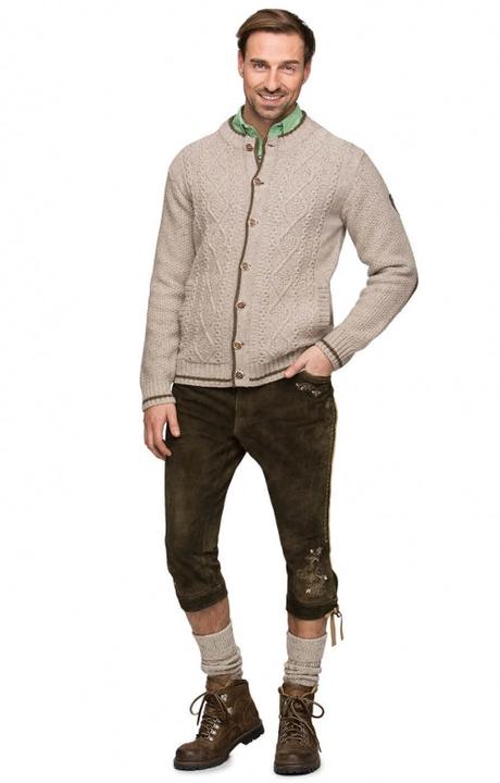 Produktbild Stockerpoint Lederhose Kniebund incl. Gürtel SIGMAR4 bison gespeckt (58)