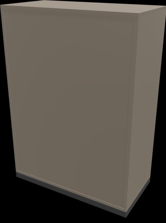 Actual product image Narbutas Choice sliding door cabinet (80 x 40 x 111.5 cm)