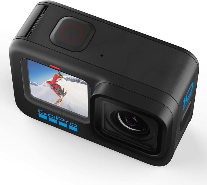 Image du produit GoPro HERO10 Black (carte MicroSDXC de 128 Go incluse) (60p, Bluetooth, WiFi)