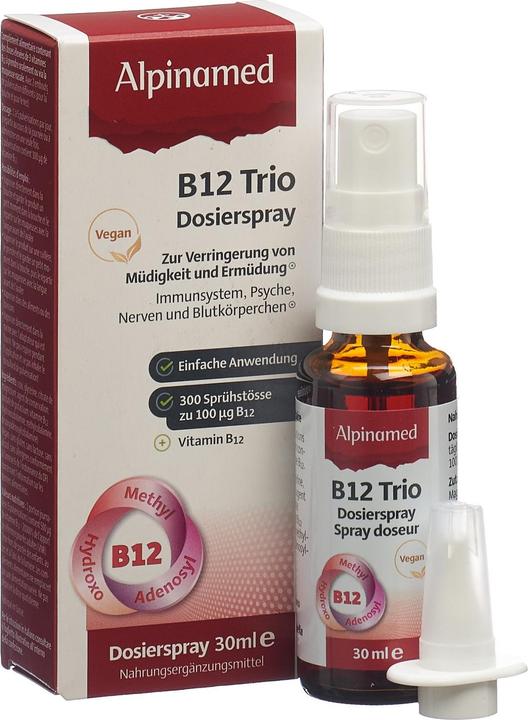 Actual product image Alpinamed B12 Trio (1 Piece, Spray, 120 g)