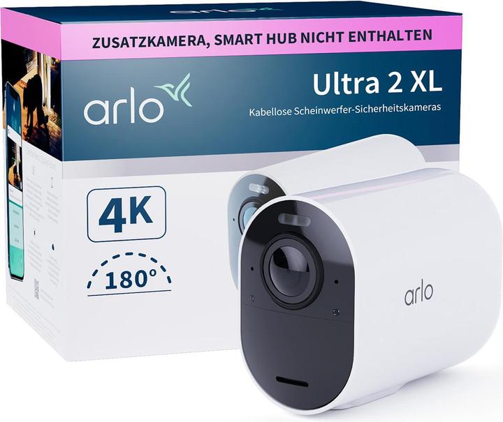 Immagine prodotto Arlo Fotocamera aggiuntiva Ultra 2 XL (3840 x 2160 pixel)