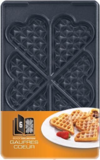 Image du produit Tefal Snack Collection de gaufrettes de coeur