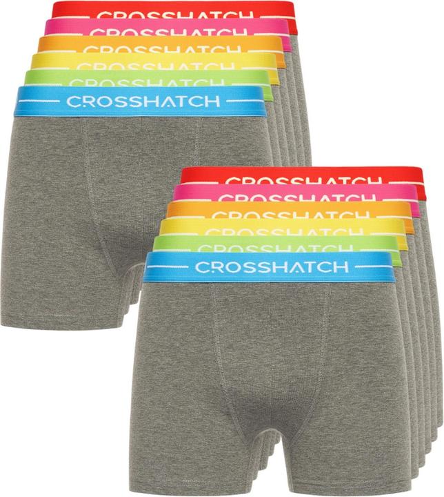 Image du produit Crosshatch - Boxers ASTRAL - Homme (XL, paquet de 12)