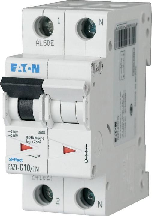 Produktbild Eaton MOE FAZT-B2/1N LS-Schalter 2A 1+N-p B-Char