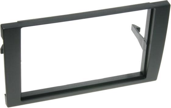 Produktbild ACV 281320-18 | Radioblende Audi A4 (B6 & B7) / Seat Exeo (3R), schwarz (2 ISO)