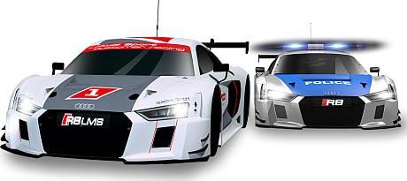 Actual product image VN Toys Speed Car - Audi Police Chase 1:64 (41515)