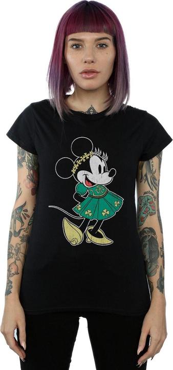 Immagine prodotto Disney Minnie Mouse St Patrick's Day Costume Maglietta Donna (XL)