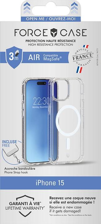 Actual product image Force Case AIR case for iPhone 15 Series (Apple iPhone 15)