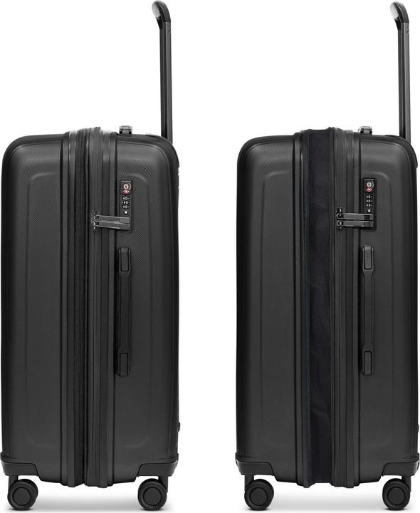 Actual product image Redolz Essentials 14 4-wheel suitcase set + beauty case 4 pcs. with stretch fold (264 l, XL (from 140l))