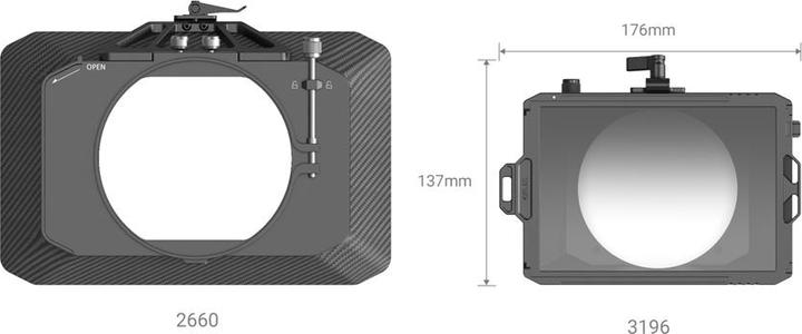Produktbild SmallRig Lightweight Matte Box (Matte Box)