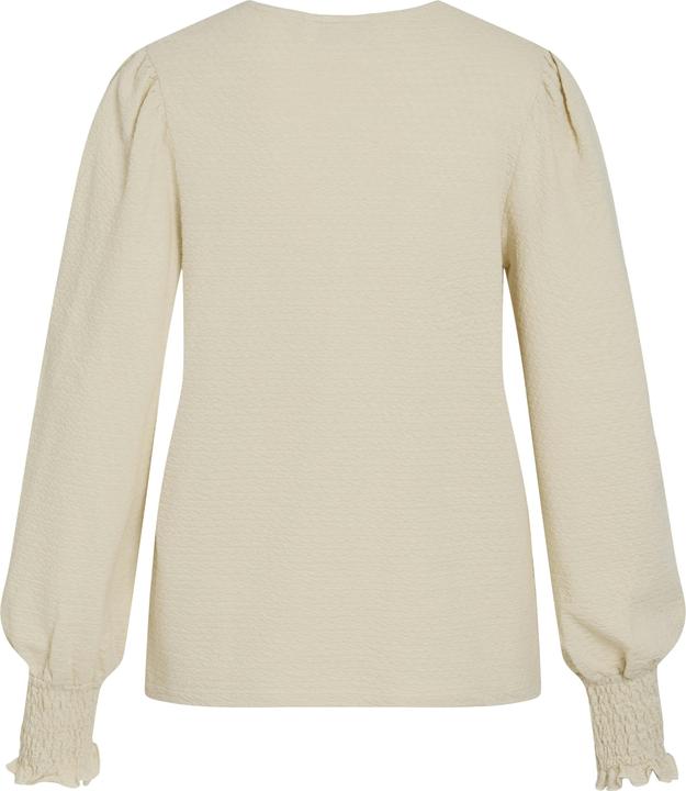 Actual product image Vila Round neck top with long sleeves (S)