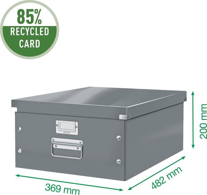 Actual product image Leitz WOW Click & Store storage box (A3)