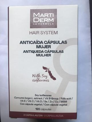 Produktbild Martiderm Hair System Treatment gegen Haarausfall für Frauen 120 Kapseln