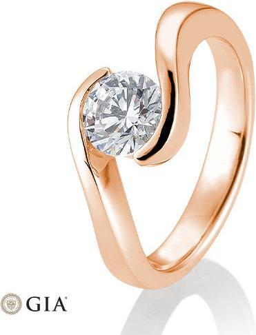 Actual product image Breuning Ring swing 0.80-1.50 ct. (48, 585/14 K Gold)