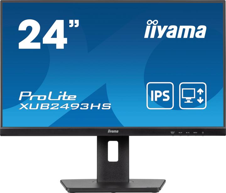 iiyama TFT 23,8/60,5cm ProLite XU2493HS-B6 *nero* 16:9 (1920 x 1080 pixel, 23.80")