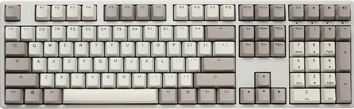 Produktbild Ducky Origin Vintage Gaming Tastatur, Cherry MX-Black (DE, Kabelgebunden)