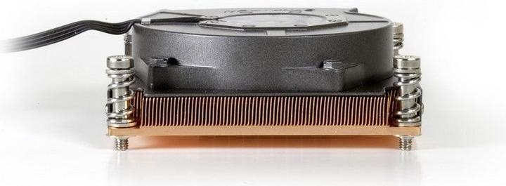 Actual product image Intertech R-18, 1U active, 95W TDP, LGA 2011, 2066 (28 mm)