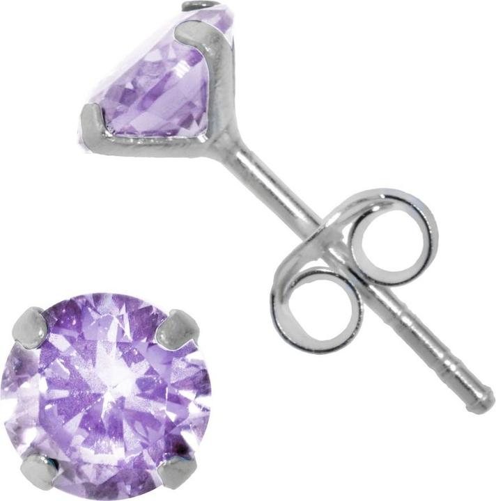 Bijouteria Ohrstecker (Silber 925, Zirkonia)