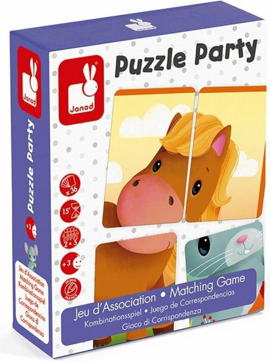 Janod Card game Party Puzzle