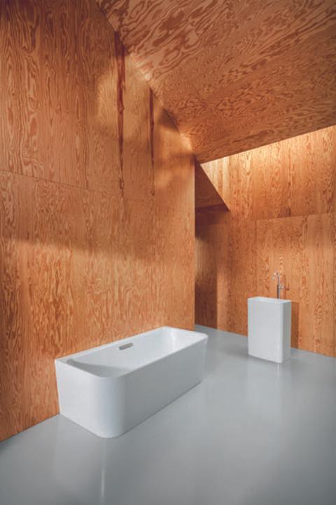Actual product image Bette Art Washbasin Monolith without tap hole, A183 600 x 400 mm (600 mm, 600 mm)