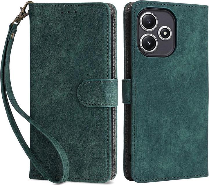 Productafbeelding Cover-Discount Xiaomi Redmi 12 - Hoesje met RFID-blokker groen (Xiaomi Redmi 12)