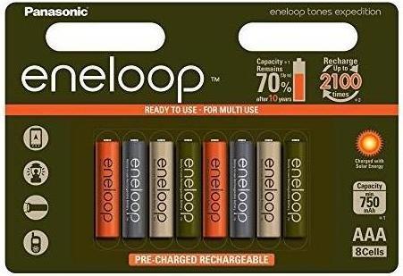 Produktbild Panasonic Eneloop Tones Expedition 750 mAh (AAA)