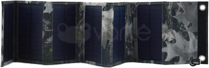Actual product image Sunen PowerNeed Solar Charger 9W, camouflage (9 W)