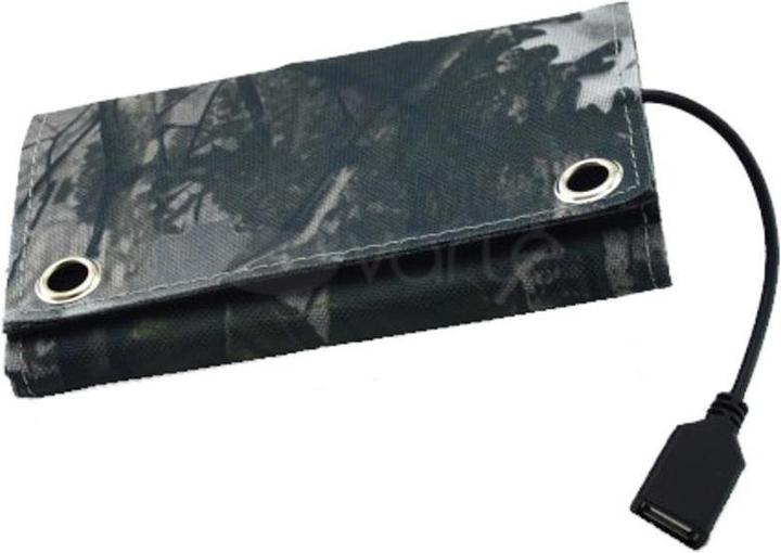 Actual product image Sunen PowerNeed Solar Charger 9W, camouflage (9 W)