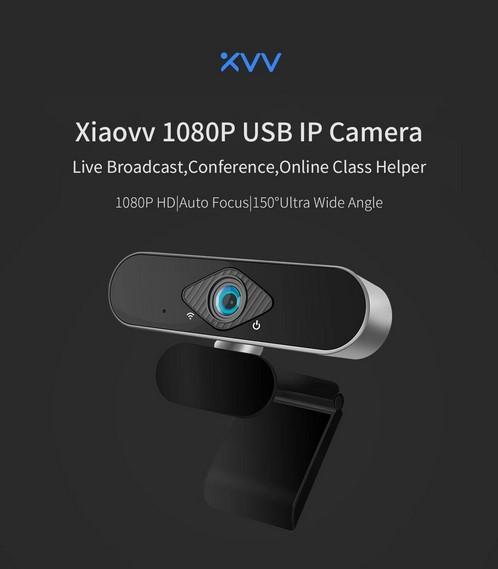 Actual product image Xiaomi Webcam with microphone Xiaovv 6320S 1080P, 150 ° extra wide angle