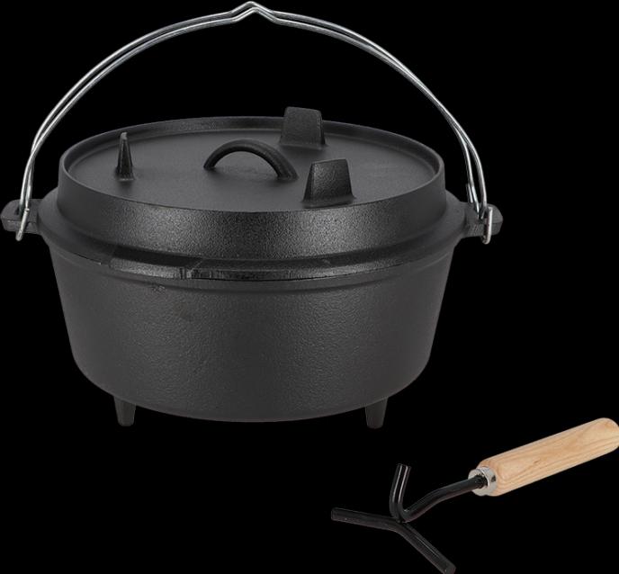 Produktbild Esschert Design Grilltopf Holländischer Ofen 12, 6.5 L
