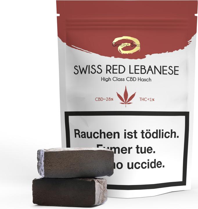 Actual product image Genuine Swiss Red Lebanese (6 g, Indoor)