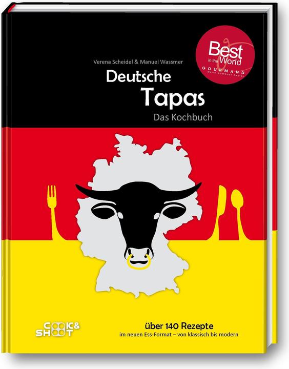 Actual product image Deutsche Tapas - 'Beste Kochbuchserie des Jahres' (German, Manuel Wassmer, Verena Scheidel, 2019)