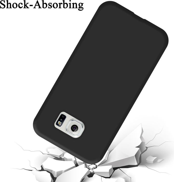 Actual product image Cadorabo TPU Liquid Silicone Case Cover (Samsung Galaxy S6)