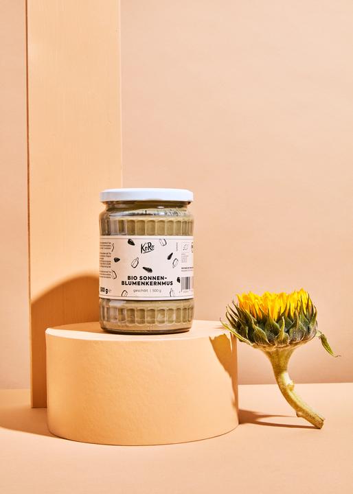 Produktbild KoRo Bio Sonnenblumenkernmus aus geschälten Sonnenblumenkernen (500 g)
