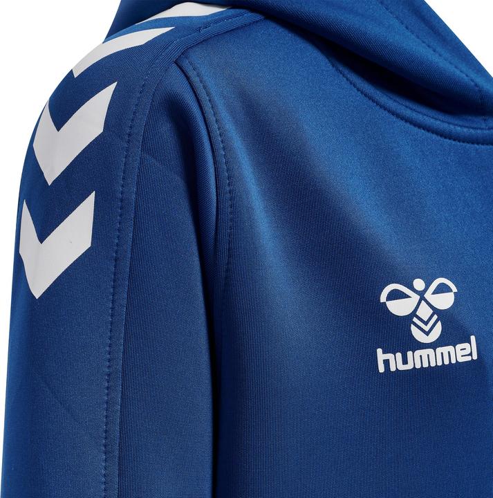 Actual product image hummel Core Xk Poly Zip Hood Sweat Kids (152)