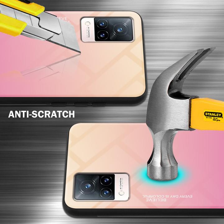 Immagine prodotto Cadorabo Manicotto per vetro in TPU a 2 colori (Vivo V21)