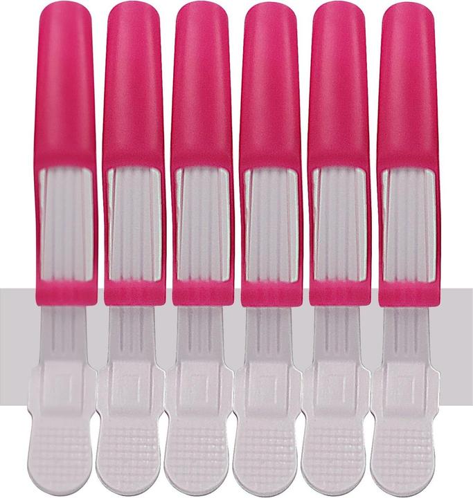 Immagine prodotto Bate Croc Haar Clips Plastic 6 stk (rosa-weiss) (6 pz.)