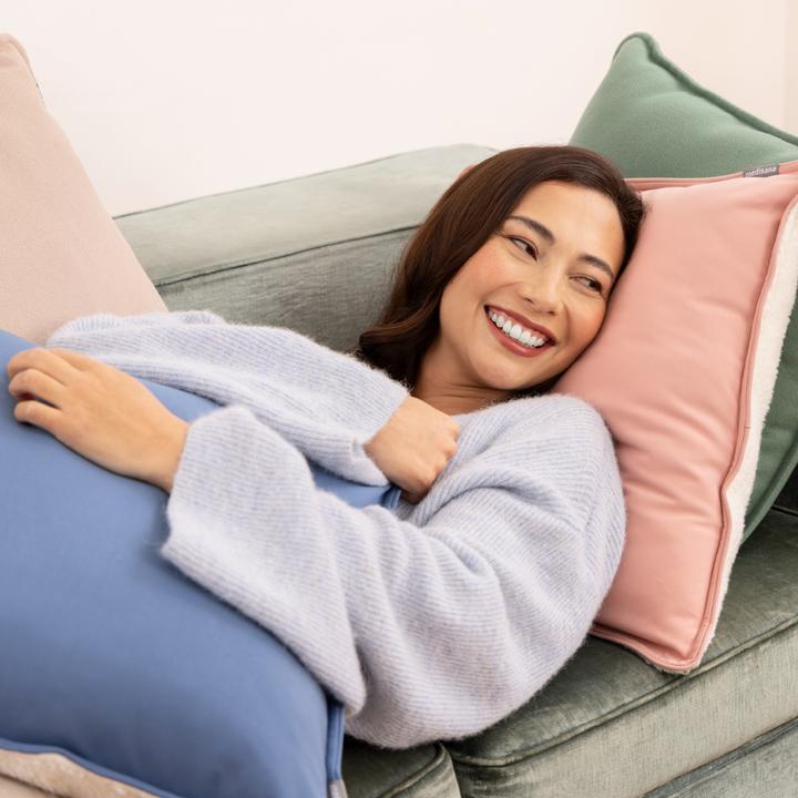 Produktbild Medisana HC 150 Interior Cushion Line blue (40 x 40 cm)