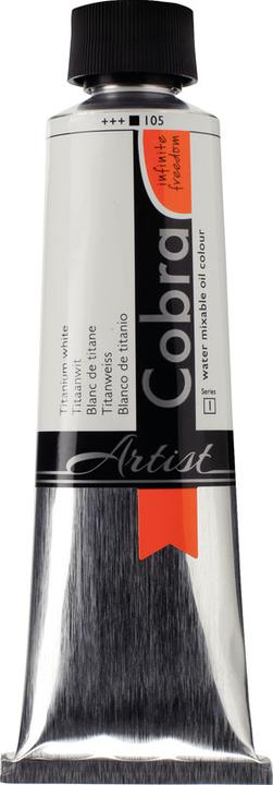 Produktbild Cobra Ölfarben Artist (Titanweiss, 150 ml)