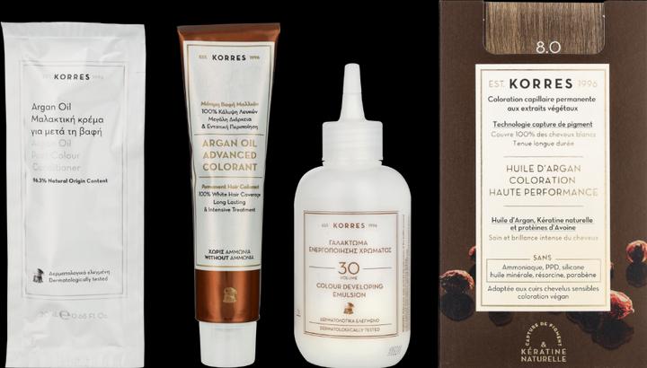 Produktbild Korres Argan Oil Hair Color (Nr. 8.0 - Light Blonde)