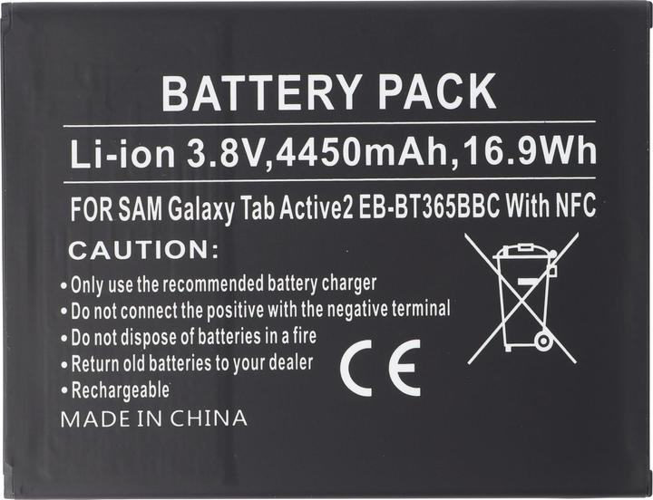 Immagine prodotto AccuCell Batteria Samsung Galaxy Tab Active, SM-T365, EB-BT365BBU
