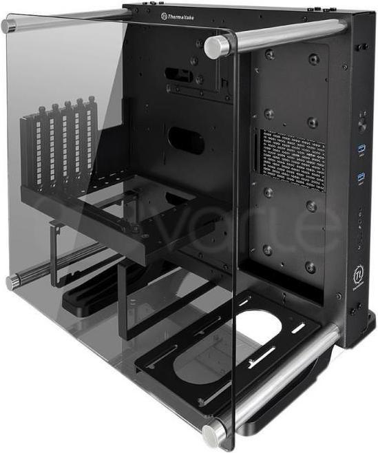 Produktbild Thermaltake Core P1 Tempered Glass mini ITX Panoramic Viewing Tt LCS Certified Wall Mount Gaming Computer Case C