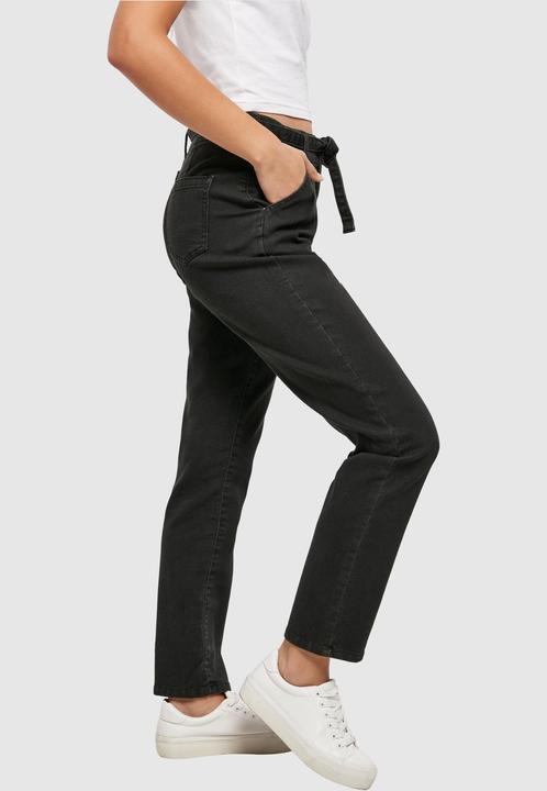 Produktbild Urban Classics Ladies High Waist Knitted Denim Chino (27)