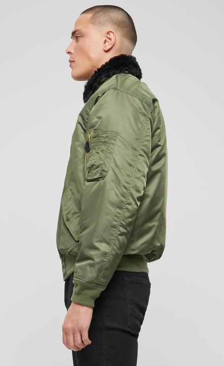 Image du produit Brandit MA2 Fur Collar Veste d'extérieur Taille 4XL Couleur Olive (4XL)