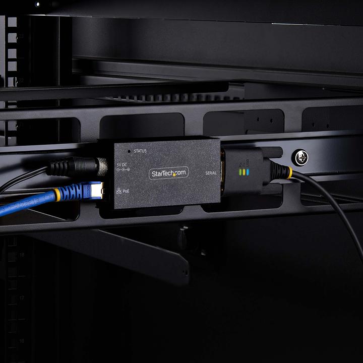 Image du produit StarTech com I13P-SERIAL-ETHERNET, IEEE 802.3af, IEEE 802.3i, IEEE 802.3u, 0 - 60 °C, -20 - 75 °C, 5