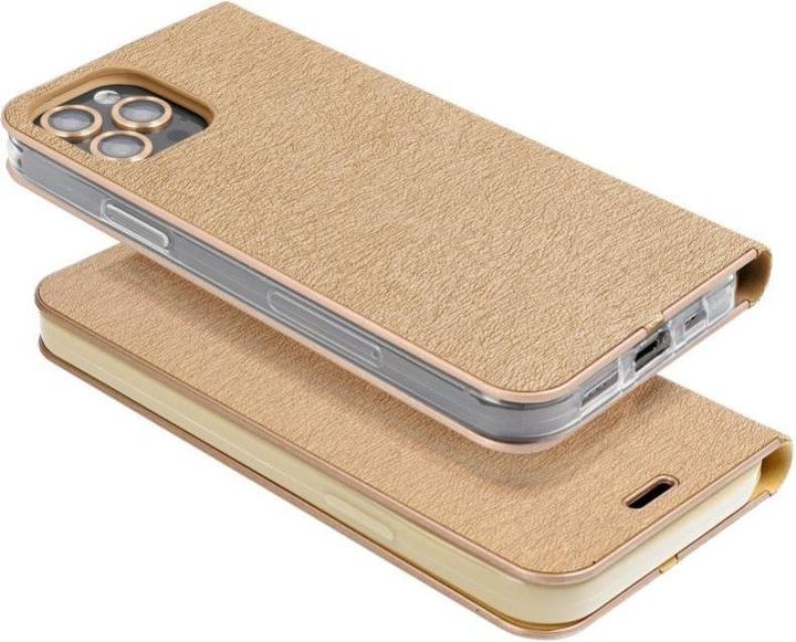 Productafbeelding OEM Book case LUNA Book Gold for IPHONE 16 gold (Apple iPhone 16)